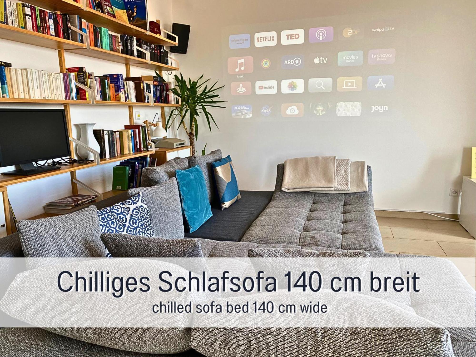 Apartamento Rheinblick Penthouse Wolke 7 - Neuss/Düsseldorf Exterior foto